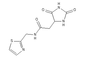 2-(2,5-diketoimidazolidin-4-yl)-N-(thiazol-2-ylmethyl)acetamide