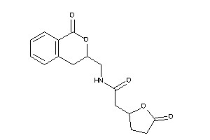 N-[(1-ketoisochroman-3-yl)methyl]-2-(5-ketotetrahydrofuran-2-yl)acetamide