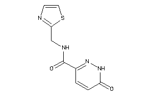 6-keto-N-(thiazol-2-ylmethyl)-1H-pyridazine-3-carboxamide