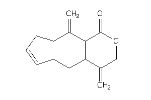 Image of 2,10-dimethylene-12-oxabicyclo[7.4.0]tridec-5-en-13-one