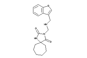 3-[(benzofuran-3-ylmethylamino)methyl]-1,3-diazaspiro[4.6]undecane-2,4-quinone