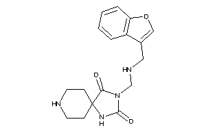 3-[(benzofuran-3-ylmethylamino)methyl]-1,3,8-triazaspiro[4.5]decane-2,4-quinone