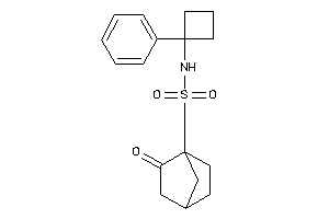 1-(2-ketonorbornan-1-yl)-N-(1-phenylcyclobutyl)methanesulfonamide