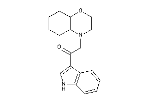 2-(2,3,4a,5,6,7,8,8a-octahydrobenzo[b][1,4]oxazin-4-yl)-1-(1H-indol-3-yl)ethanone