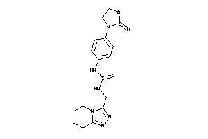 1-[4-(2-ketooxazolidin-3-yl)phenyl]-3-(5,6,7,8-tetrahydro-[1,2,4]triazolo[4,3-a]pyridin-3-ylmethyl)urea