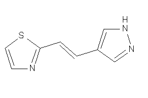 2-[2-(1H-pyrazol-4-yl)vinyl]thiazole