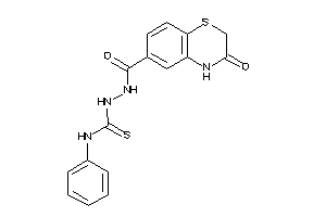 1-[(3-keto-4H-1,4-benzothiazine-6-carbonyl)amino]-3-phenyl-thiourea