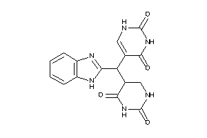 5-[1H-benzimidazol-2-yl-(2,4-diketohexahydropyrimidin-5-yl)methyl]uracil