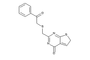 Image of 2-[(phenacylthio)methyl]-6H-thieno[2,3-d]pyrimidin-4-one