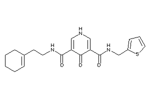 N'-(2-cyclohexen-1-ylethyl)-4-keto-N-(2-thenyl)-1H-pyridine-3,5-dicarboxamide