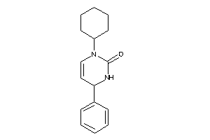 3-cyclohexyl-6-phenyl-1,6-dihydropyrimidin-2-one