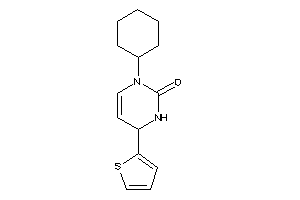 Image of 3-cyclohexyl-6-(2-thienyl)-1,6-dihydropyrimidin-2-one