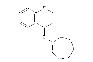 4-(cycloheptoxy)thiochroman