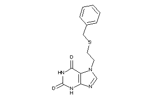 7-[2-(benzylthio)ethyl]xanthine