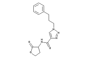 N-(2-ketotetrahydrofuran-3-yl)-1-(3-phenylpropyl)triazole-4-carboxamide