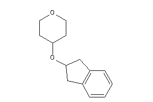 4-indan-2-yloxytetrahydropyran