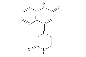 4-(3-ketopiperazino)carbostyril