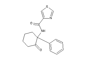 N-(2-keto-1-phenyl-cyclohexyl)thiazole-4-carboxamide