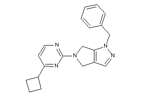 1-benzyl-5-(4-cyclobutylpyrimidin-2-yl)-4,6-dihydropyrrolo[3,4-c]pyrazole