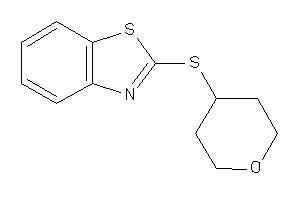 2-(tetrahydropyran-4-ylthio)-1,3-benzothiazole