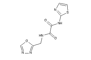 N-(1,3,4-oxadiazol-2-ylmethyl)-N'-thiazol-2-yl-oxamide