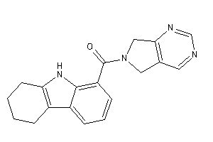 5,7-dihydropyrrolo[3,4-d]pyrimidin-6-yl(6,7,8,9-tetrahydro-5H-carbazol-1-yl)methanone