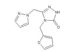 4-(2-furfuryl)-3-(pyrazol-1-ylmethyl)-1H-1,2,4-triazol-5-one