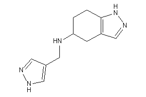 1H-pyrazol-4-ylmethyl(4,5,6,7-tetrahydro-1H-indazol-5-yl)amine