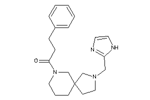 1-[2-(1H-imidazol-2-ylmethyl)-2,9-diazaspiro[4.5]decan-9-yl]-3-phenyl-propan-1-one