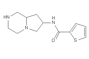 N-(1,2,3,4,6,7,8,8a-octahydropyrrolo[1,2-a]pyrazin-7-yl)thiophene-2-carboxamide