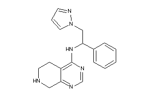 (1-phenyl-2-pyrazol-1-yl-ethyl)-(5,6,7,8-tetrahydropyrido[3,4-d]pyrimidin-4-yl)amine