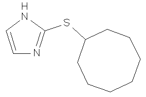 2-(cyclooctylthio)-1H-imidazole