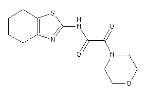 2-keto-2-morpholino-N-(4,5,6,7-tetrahydro-1,3-benzothiazol-2-yl)acetamide