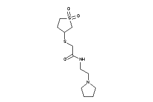 2-[(1,1-diketothiolan-3-yl)thio]-N-(2-pyrrolidinoethyl)acetamide