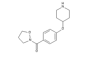 Image of Isoxazolidin-2-yl-[4-(4-piperidyloxy)phenyl]methanone