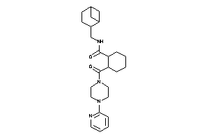 N-(norpinan-2-ylmethyl)-2-[4-(2-pyridyl)piperazine-1-carbonyl]cyclohexanecarboxamide