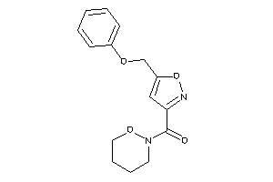 Oxazinan-2-yl-[5-(phenoxymethyl)isoxazol-3-yl]methanone