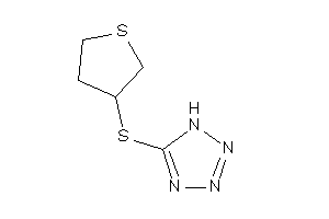 Image of 5-(tetrahydrothiophen-3-ylthio)-1H-tetrazole