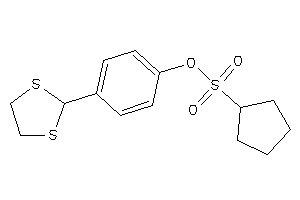 Image of Cyclopentanesulfonic Acid [4-(1,3-dithiolan-2-yl)phenyl] Ester