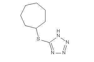 5-(cycloheptylthio)-1H-tetrazole
