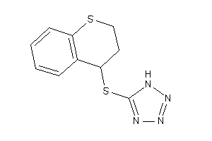 Image of 5-(thiochroman-4-ylthio)-1H-tetrazole