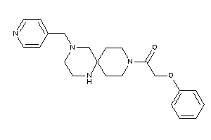 2-phenoxy-1-[10-(4-pyridylmethyl)-3,7,10-triazaspiro[5.5]undecan-3-yl]ethanone