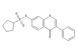 Cyclopentanesulfonic Acid (4-keto-3-phenyl-chromen-7-yl) Ester