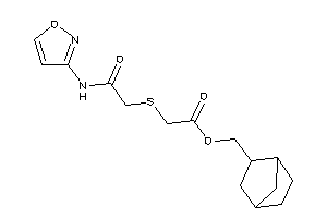 2-[[2-(isoxazol-3-ylamino)-2-keto-ethyl]thio]acetic Acid 2-norbornylmethyl Ester