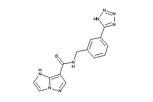 N-[3-(1H-tetrazol-5-yl)benzyl]-1H-pyrazolo[1,5-a]imidazole-7-carboxamide