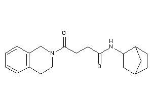 4-(3,4-dihydro-1H-isoquinolin-2-yl)-4-keto-N-(2-norbornyl)butyramide