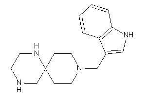 Image of 9-(1H-indol-3-ylmethyl)-1,4,9-triazaspiro[5.5]undecane