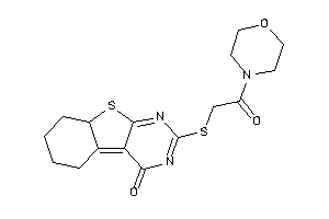 2-[(2-keto-2-morpholino-ethyl)thio]-6,7,8,8a-tetrahydro-5H-benzothiopheno[2,3-d]pyrimidin-4-one