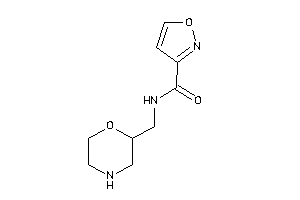 N-(morpholin-2-ylmethyl)isoxazole-3-carboxamide