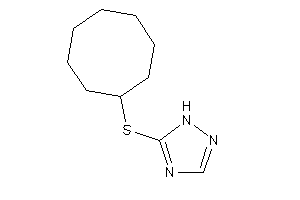 5-(cyclooctylthio)-1H-1,2,4-triazole